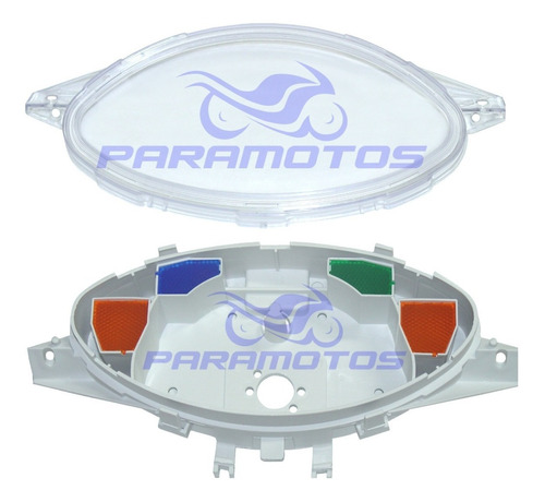Kit Lente Painel + Carcaça Intermediaria Honda Biz 100  PARAMOTOS