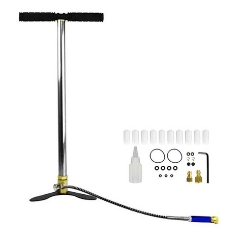 Bomba Manual Fixxar Inox Para Encher Pcp 300 Bar Fix-162 em Oferta na Shopee