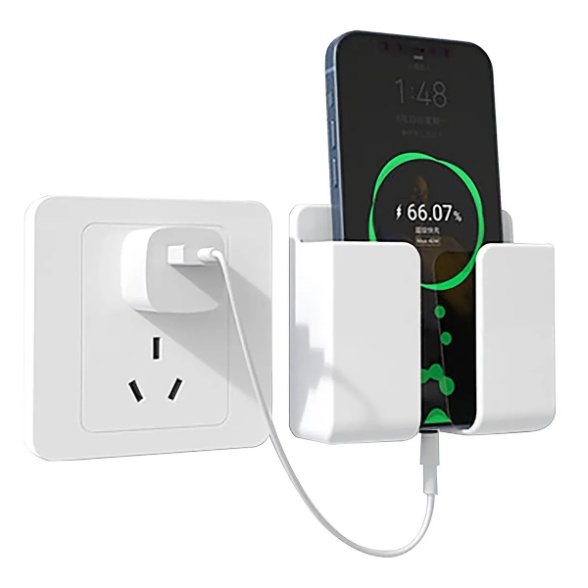 Suporte Adesivo Parede Multiuso Para Celular Controle Remoto um slot ( SA95)