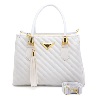 Bolsa Feminina Lorena Média Shopbag Bordada Linea Lançamento