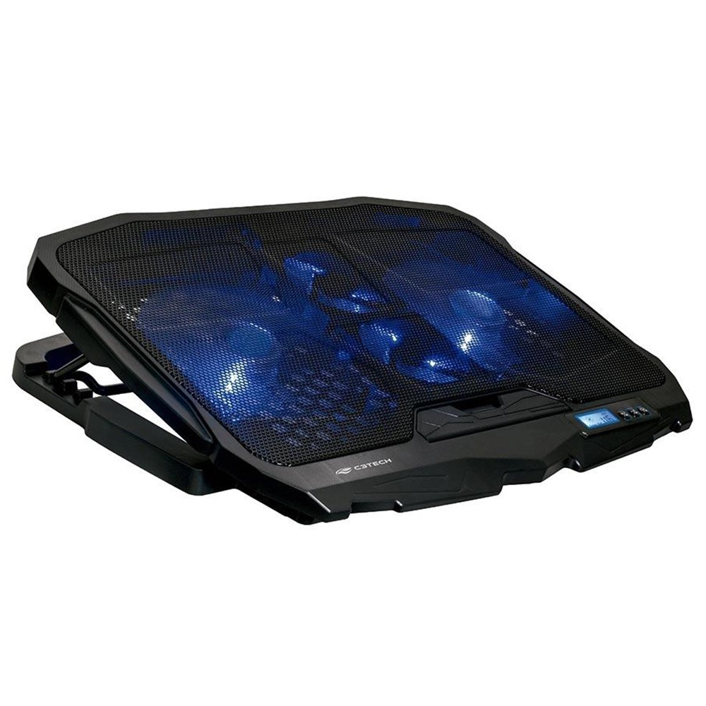 Cooler Para Notebook 4 Ventiladores Led Usb NBC-100BK C3tech