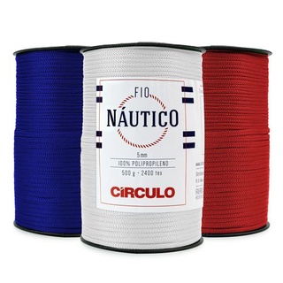 Fio Náutico 5mm - Círculo - 500g - Tricô e Crochê