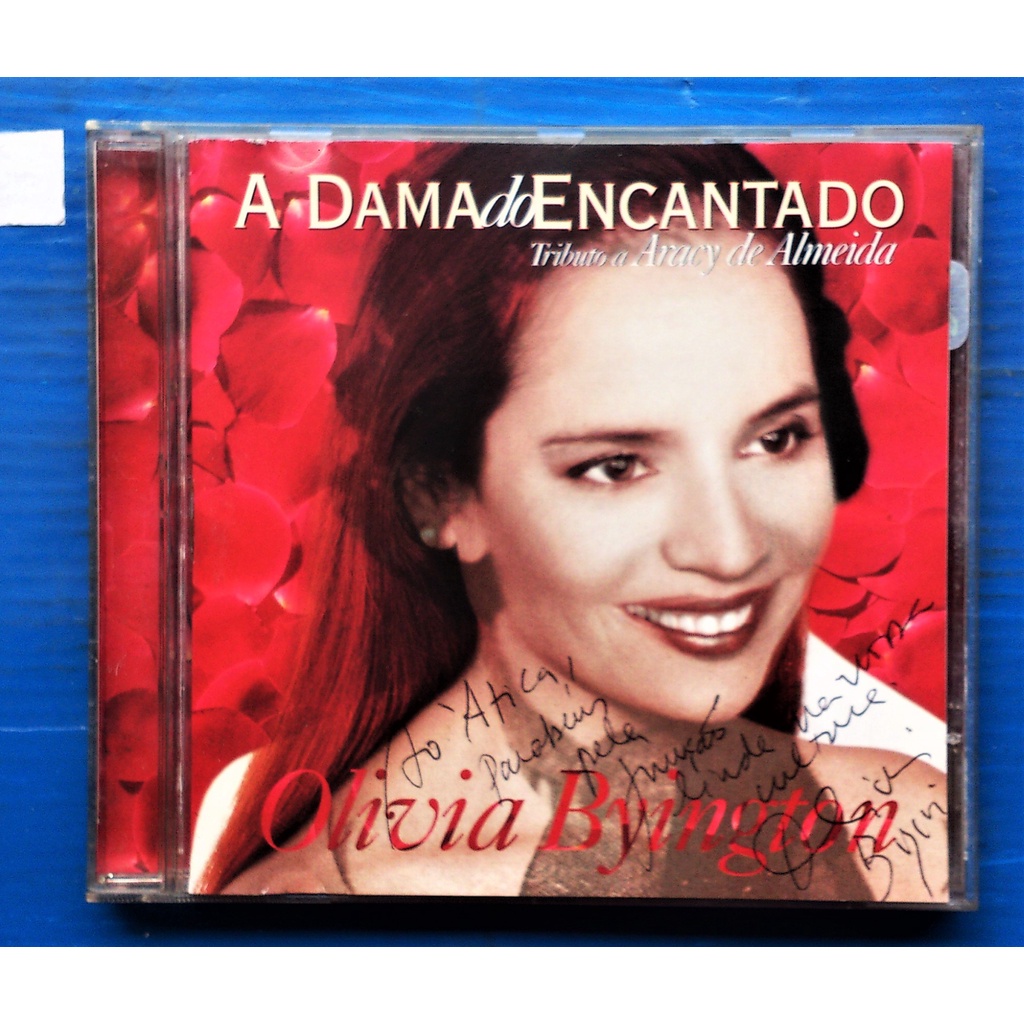 Cd Olivia Byington - A Dama Do Encantado - Cd Dedicato e Autografado