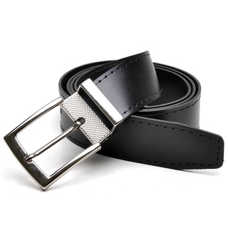 Cinto Masculino Dupla Face Couro Sintético Ecológico 1,20 De Comprimento Por 3,5 De Largura Preto E Marrom Envio Imediato