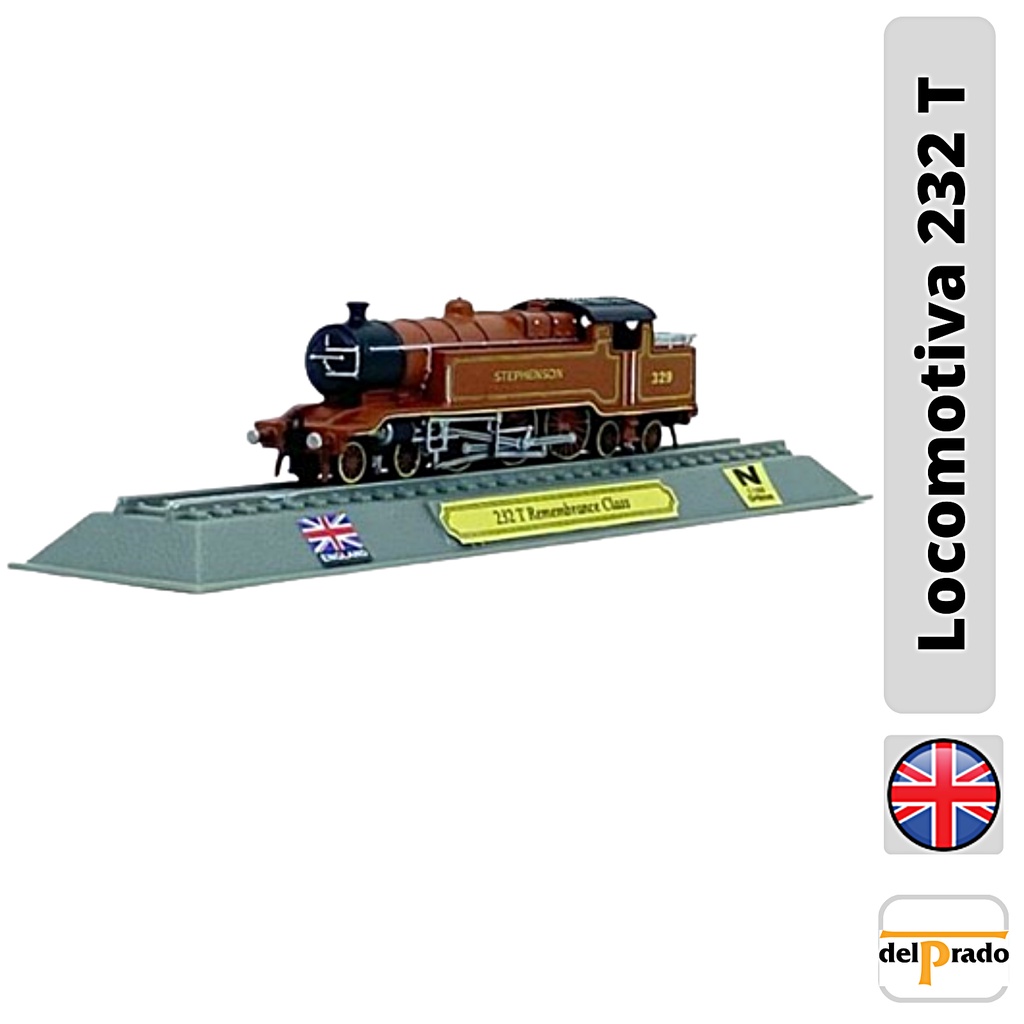 Miniatura Locomotiva T Remembrance Class Del Prado Shopee Brasil