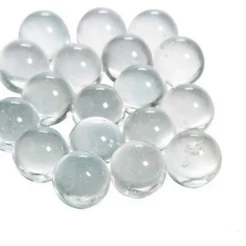 Bolinha de gude vidro para decoração transparente 50 Unidades 16MM Esfera de Vidro Importado