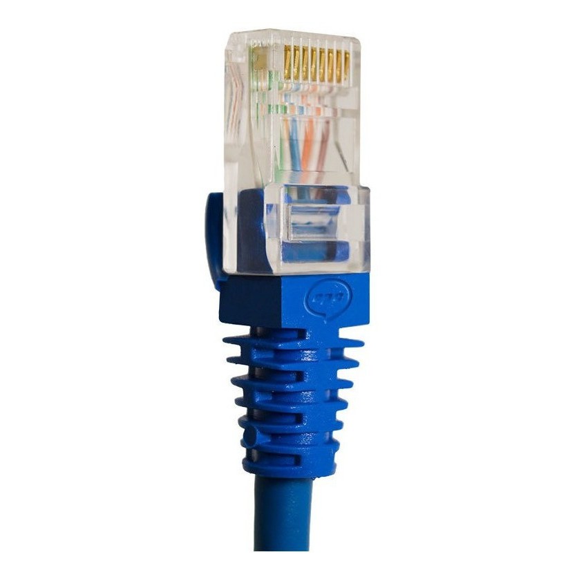 Cabo Patch Cord Cat6 100% Cobre Azul Furukawa 90cm Cat6