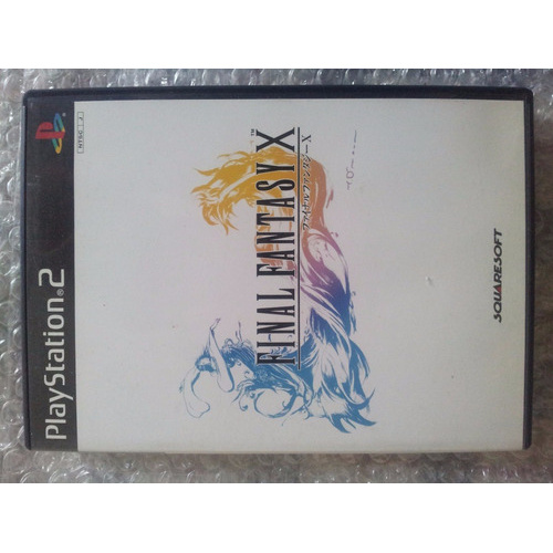 Final Fantasy X Playstation 2 Sony Jogo Original Game Jpn
