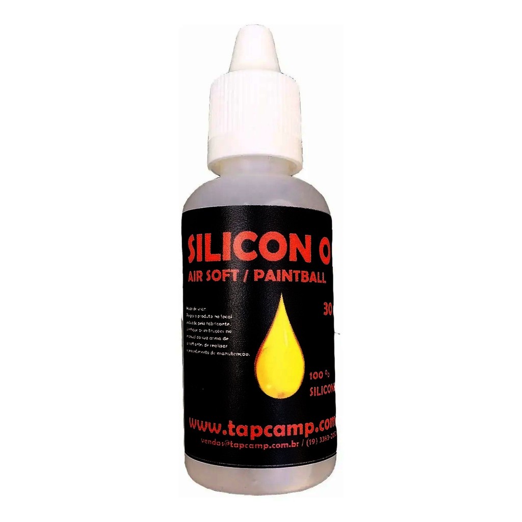 Óleo De Silicone Para Airsoft E Paintball 100% Puro 30ml
