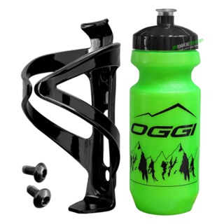 Kit Garrafinha Bike Oggi 500ml + Suporte em Oferta na Shopee