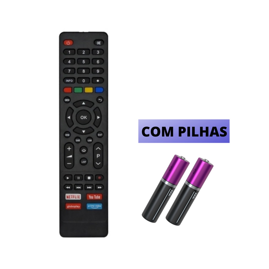 Controle Remoto Universal Philco Smart TV