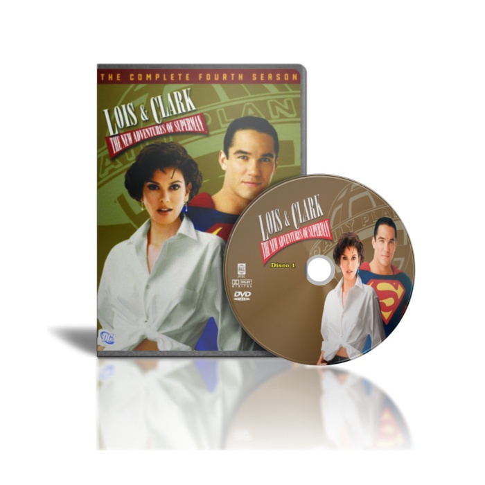 DVD Lois & Clark (As Novas Aventuras de Superman 4ª Temporada (Dublada)