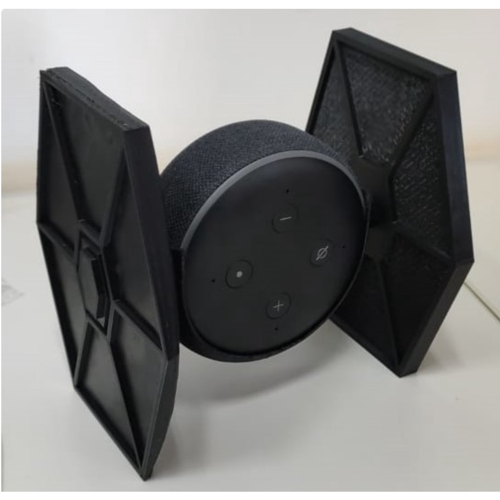 Suporte Compatível C/ Alexa Echo Dot 3 Star Wars Tie Fighter