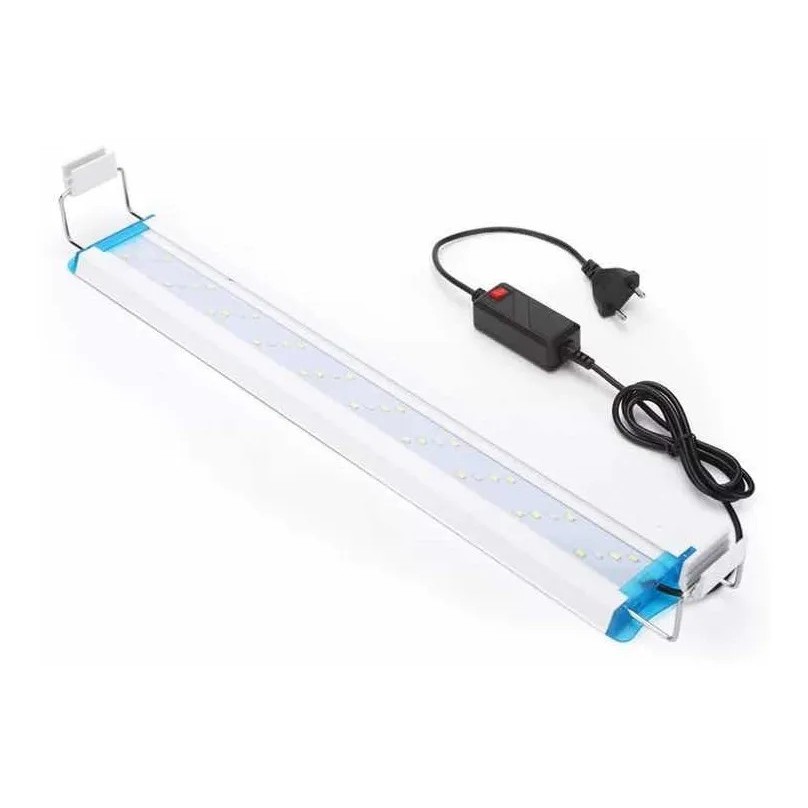 Luminária Para Aquário Led De 28 Á 40 Cm 10w Bivolt 3 Cores