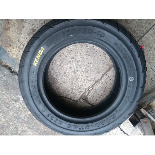 Pneu Traseiro 350x10 Sem Câmara Burgman Lead 110 Scooter