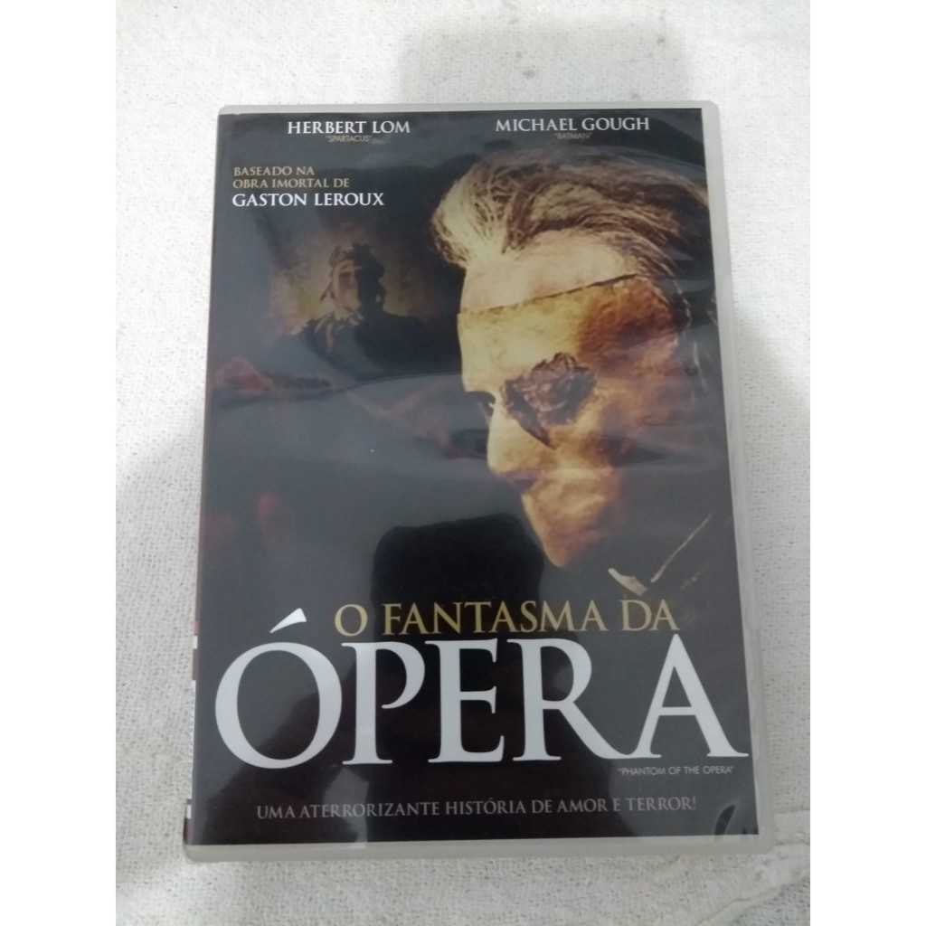 Dvd - O Fantasma Da Ópera - Filme - Semi Novo