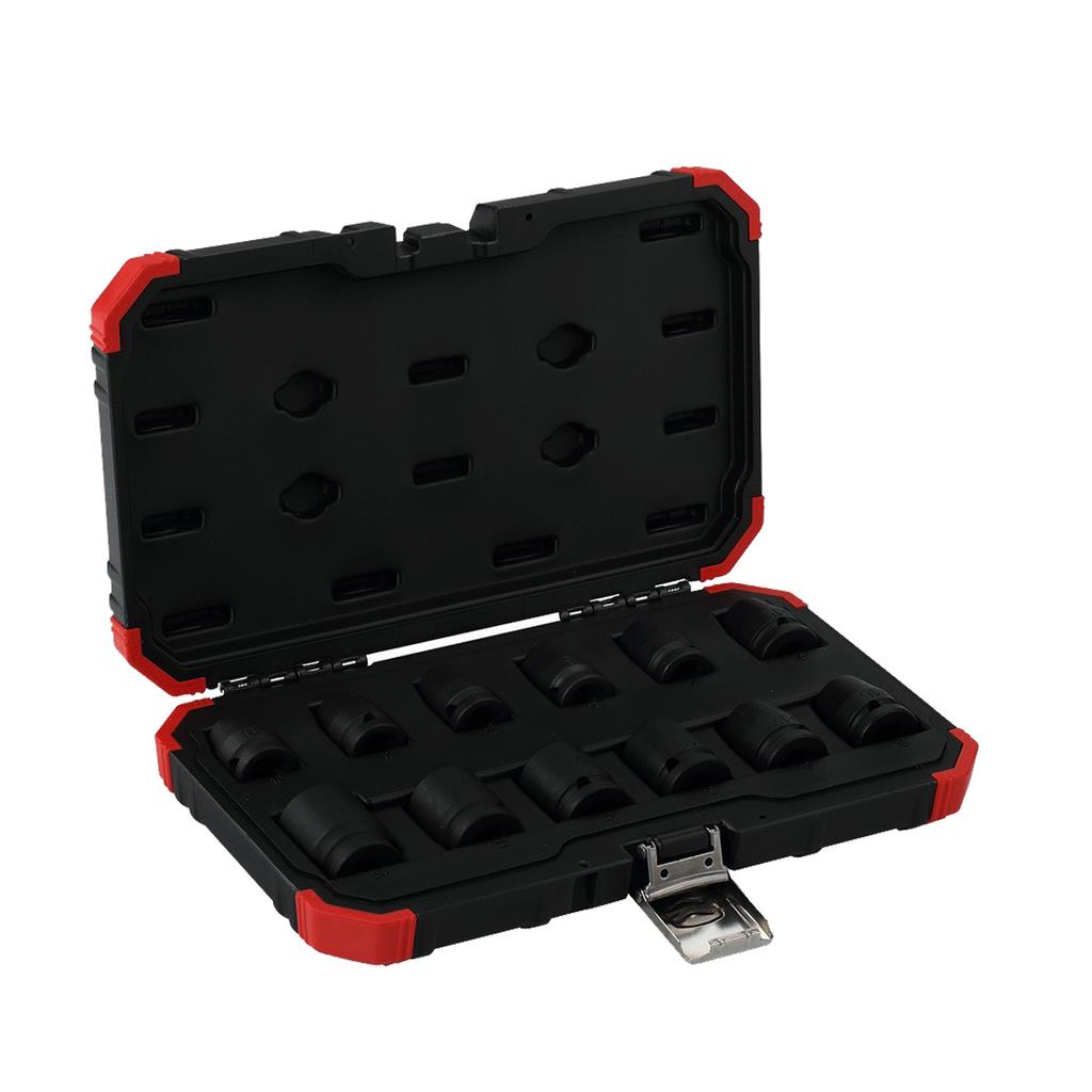 Jogo de Soquetes de Impacto 1/2" Gedore Red 12 Peças R63003012