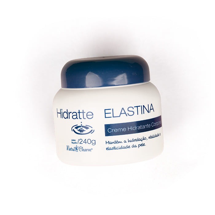 Creme Hidratante Corporal Elastina 240g Natu Charm