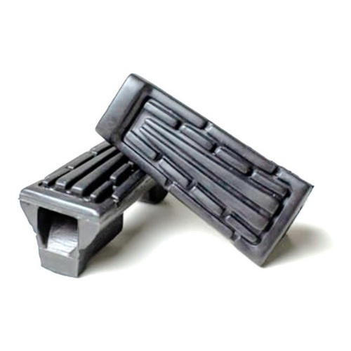  Borracha Estribo Diant - Ybr 2002 - Furo Maior Par 2 Peças 