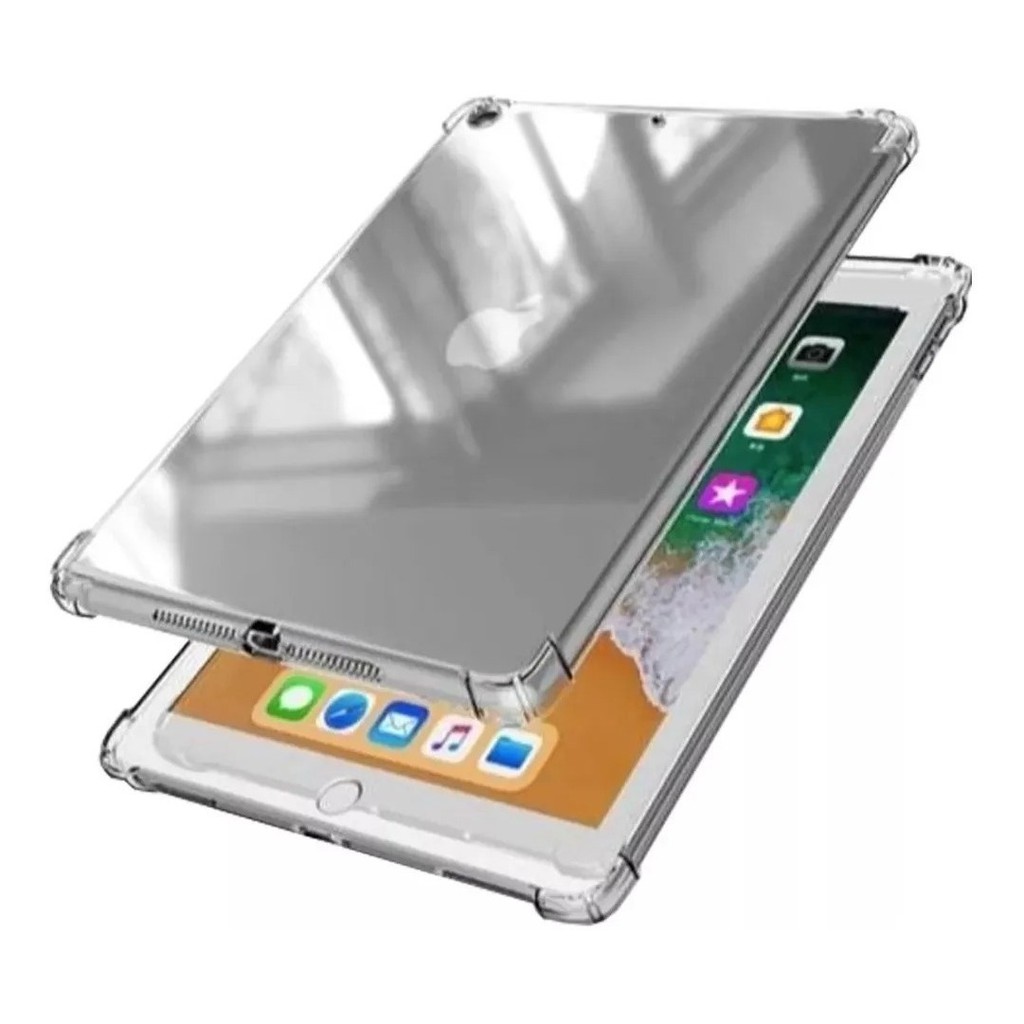Capa Tpu Transparente Antishock  + Pelicula De Vidro Para iPad Mini 2/3/4/5