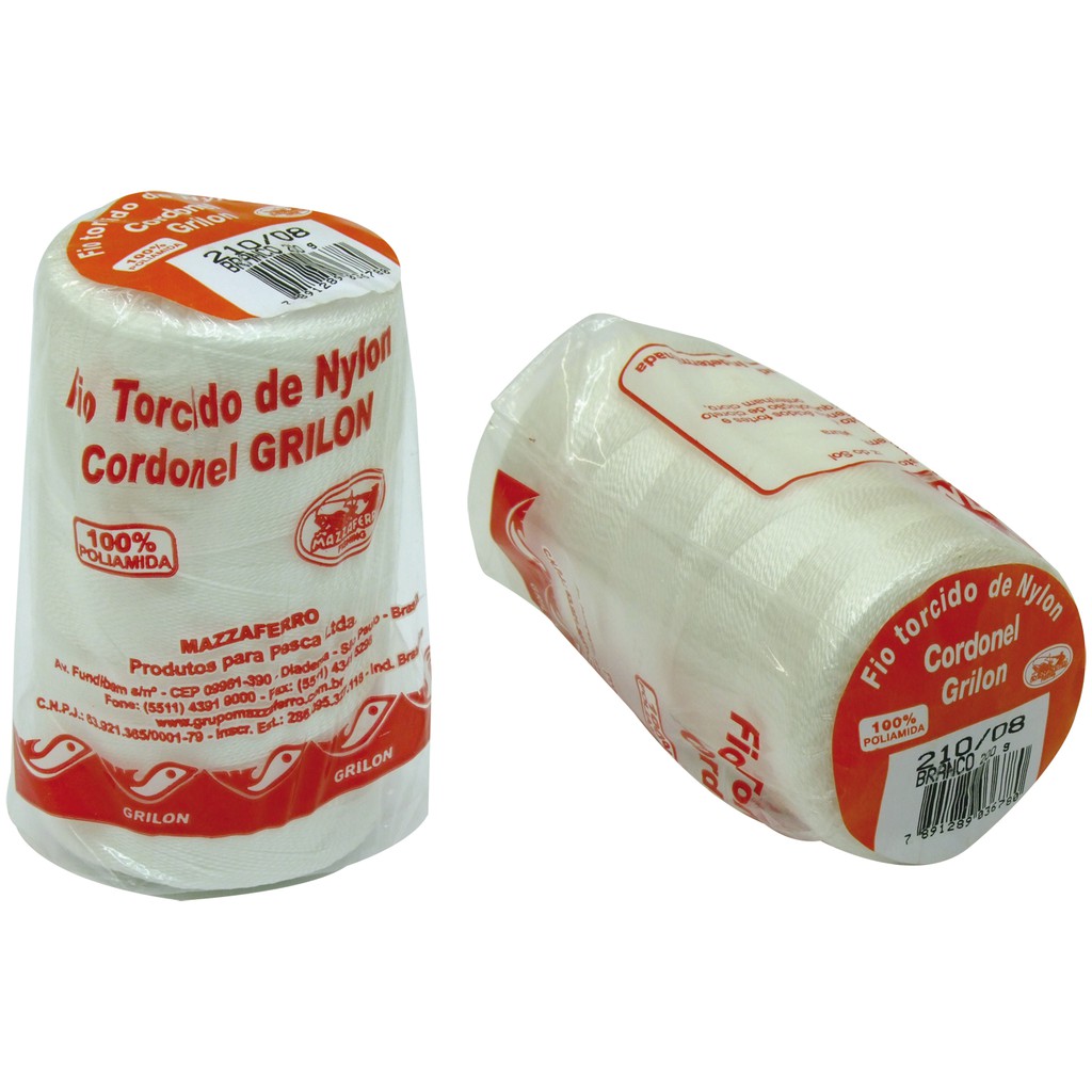 Linha para rede de pesca 210/24 1mm Grilon