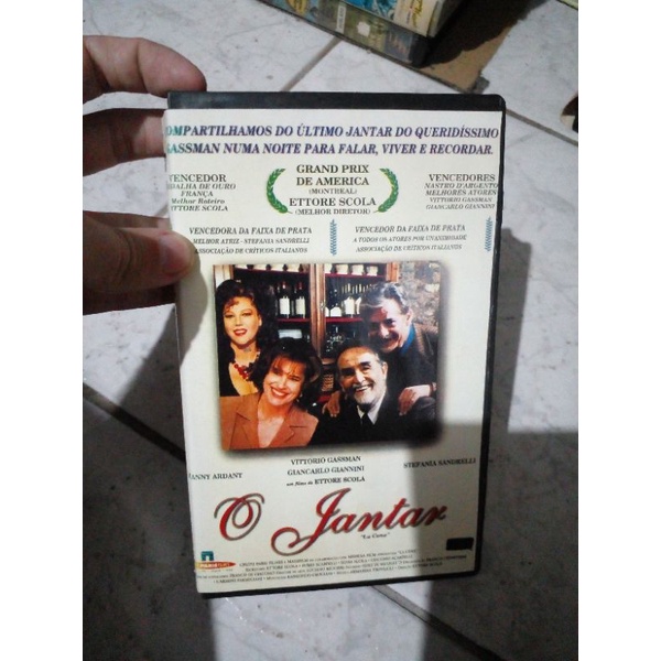 VHS O jantar ( legendado) Ettore Scola