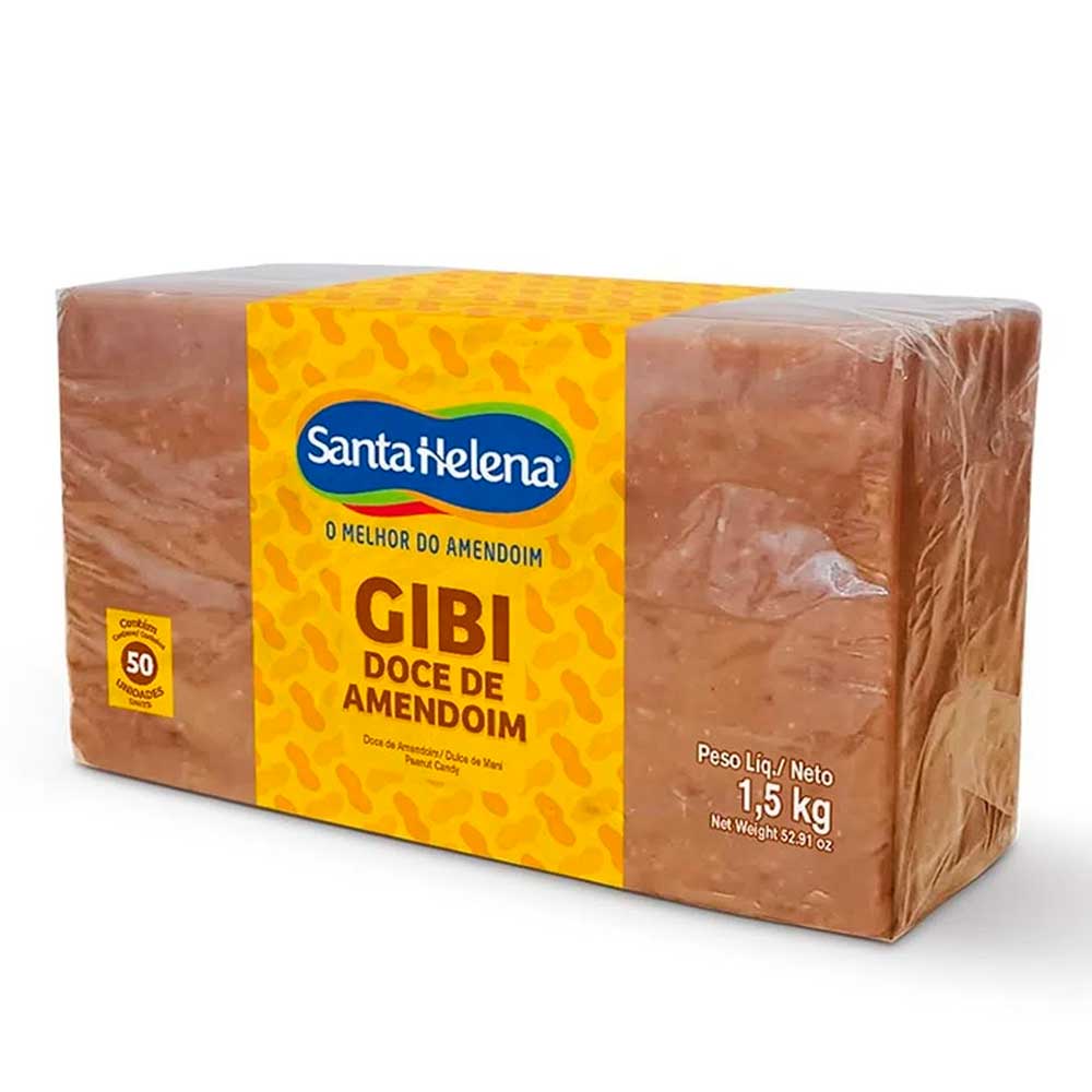 Doce de Amendoim Gibi c/50 - Santa Helena