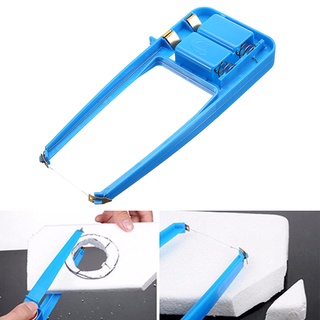 Cortador De Espuma De Arame Quente Plástico Azul Isopor Ferramentas De Corte DIY