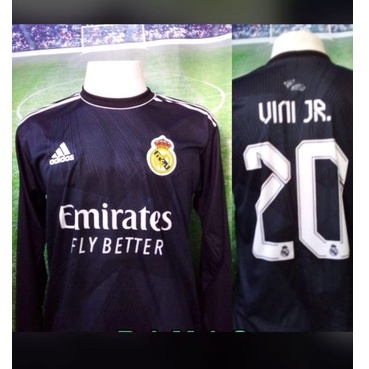 Camiseta De Time Manga Longa Real Madrid Shopee Brasil