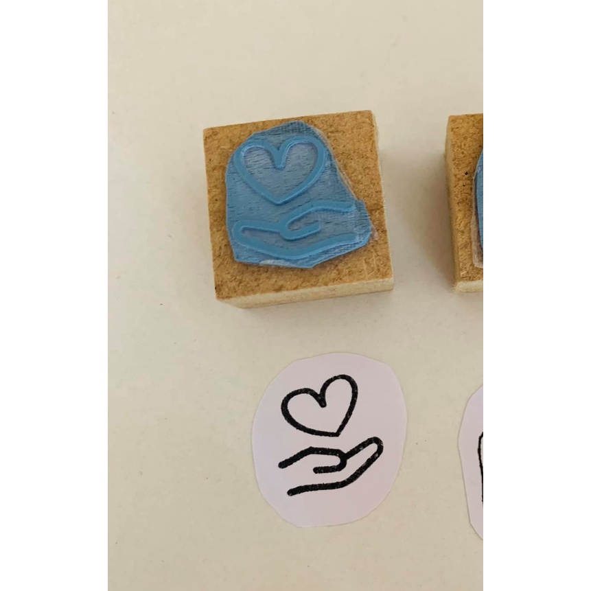Carimbo personalizado para cartão fidelidade  2cm