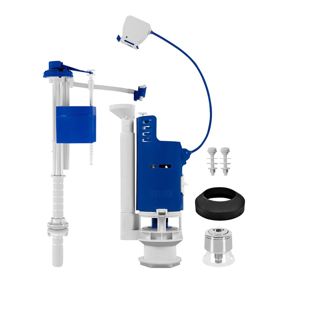 Kit Mecanismo Acionamento Duplo Para Caixa Acoplada Completo