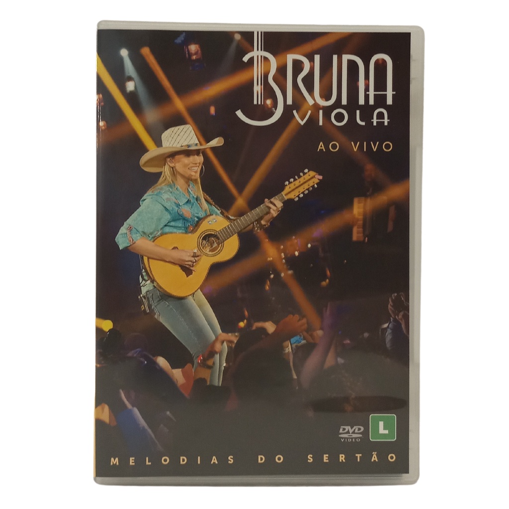 Dvd Bruna Viola Ao Vivo Melodias do Sertão