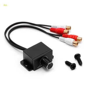 ALL Universal Car Amplifier Bass RCA Level Remote Control Knob LC-1 New electronic clocks large display