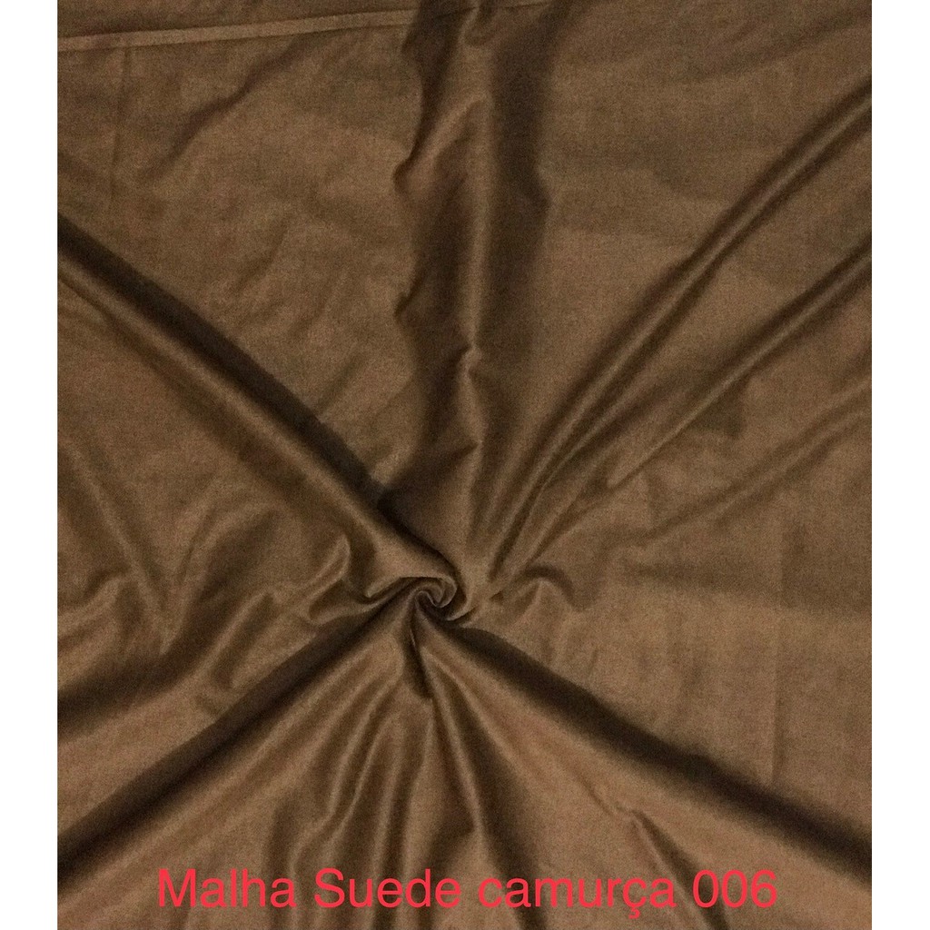 Malha Suede   0,75x1,50 Larg. Blusas Vestidos Calças Saia