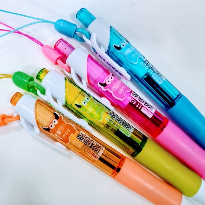 1 Mini Lapiseira Colorida Colecionável Grafite 0.7 mm | Kawaii | Papelaria Divertida | Chaveiro | Lapiseira | Material Escolar | Papelaria