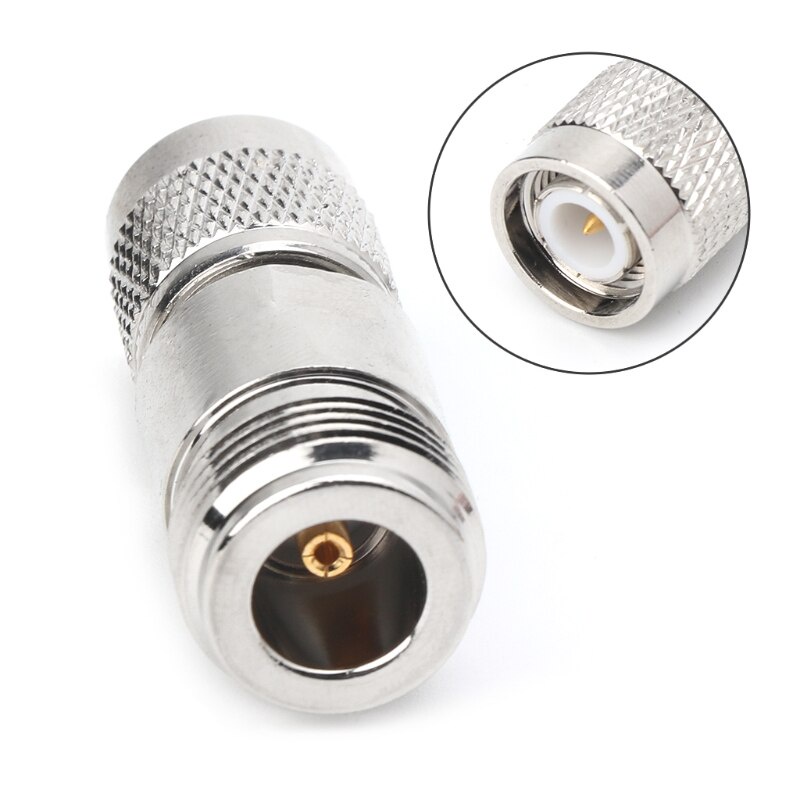 1 adaptador N fêmea x Tnc macho antena rural adaptar cabo de repetidor em celular