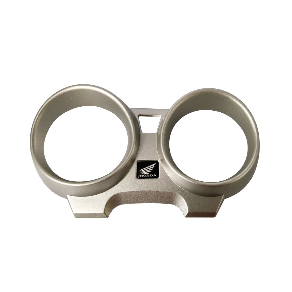 Carcaça Painel Superior Prata Honda CG 150 Titan Fan 2004 a 2013 Logo Honda em Oferta na Shopee