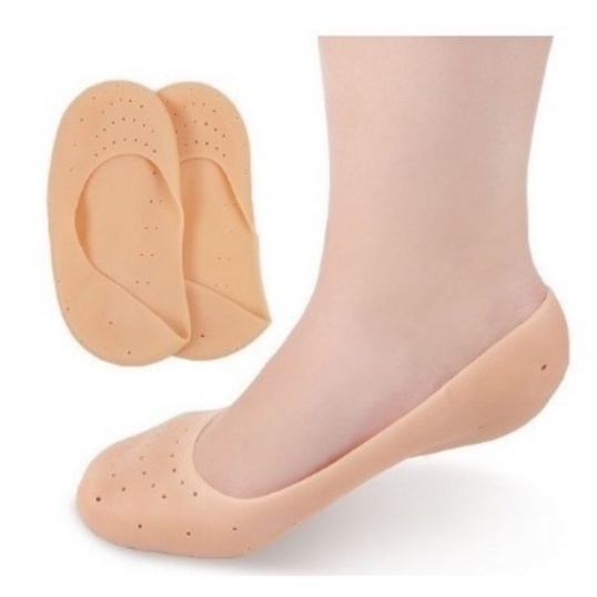Protetor De Silicone Para Cuidados Com Os Pés / Hidratante / Calcanhar Rachado em Oferta na Shopee