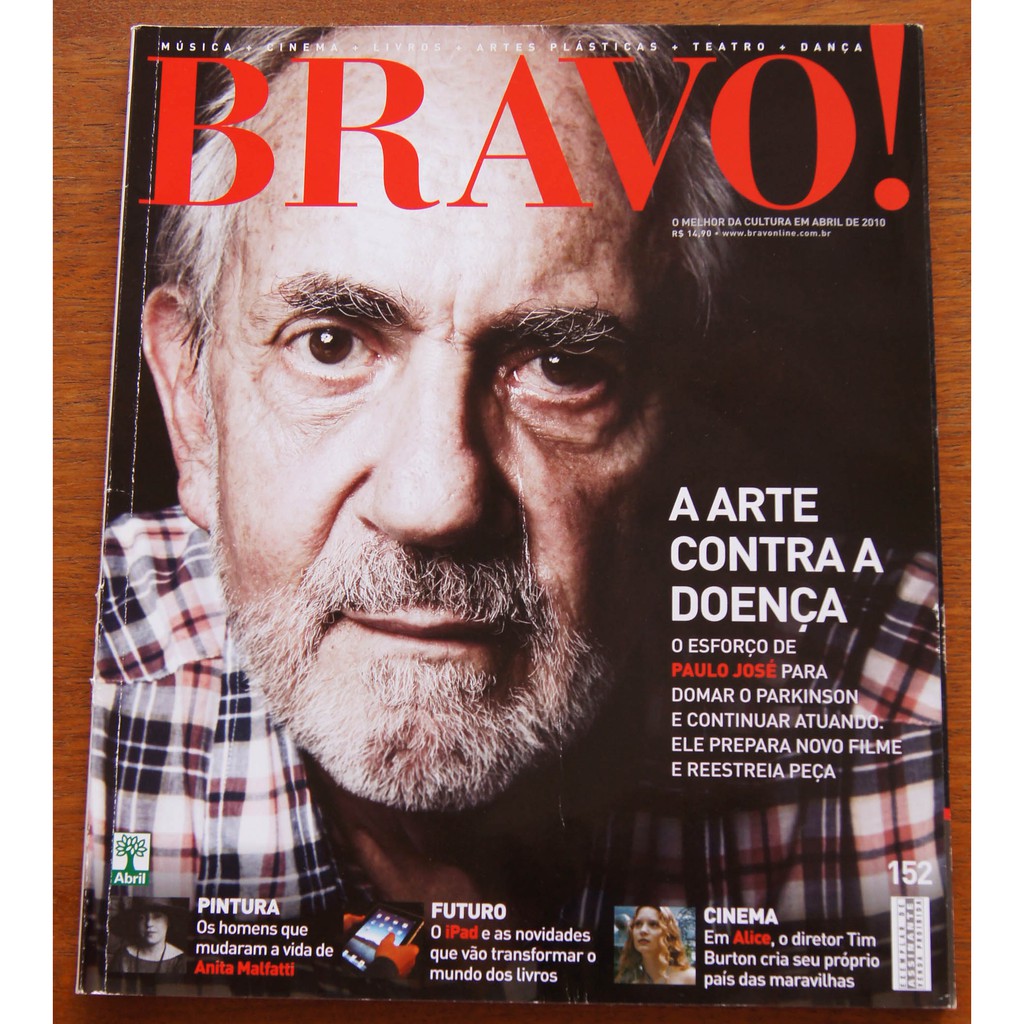 Revista Bravo Nº 152 Paulo José Tim Burton