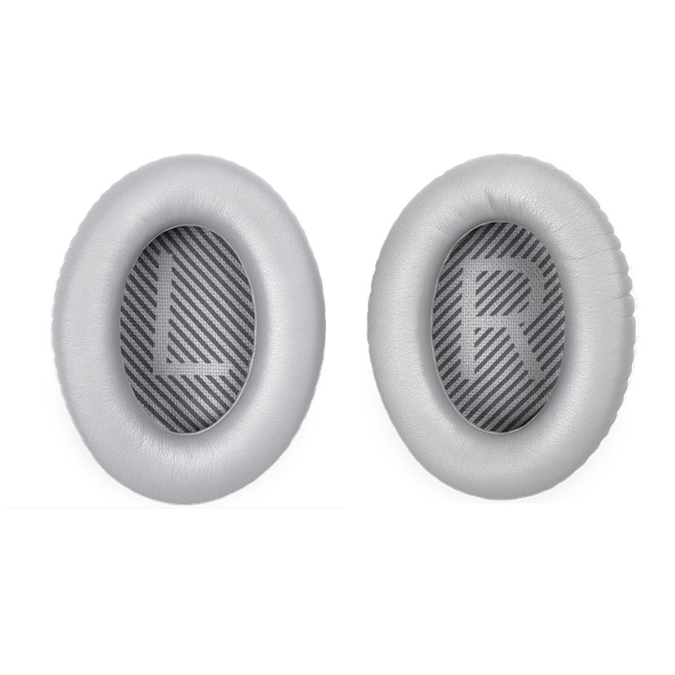 Espuma Compatível com fone Bose QC35 1º E 2 º Geração - Cor Cinza - Com Manual + Espátula para troca