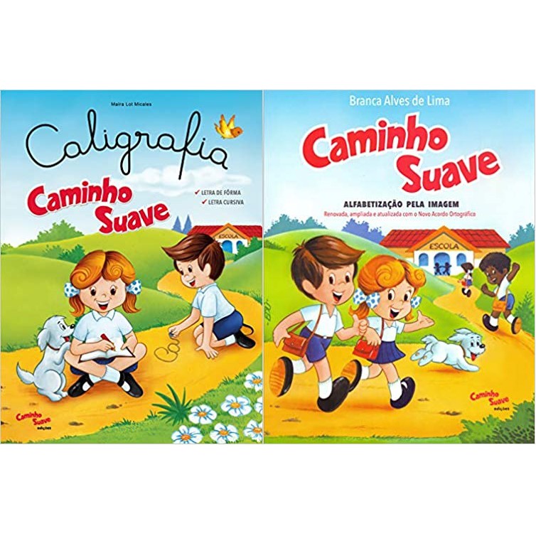 Kit Caligrafia Caminho Suavecartilha Caminho Suave Shopee Brasil 3680