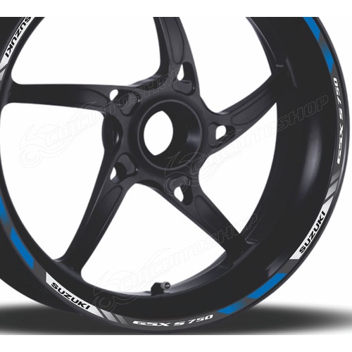 Friso Adesivo Refletivo D1 Roda Moto Suzuki Gsx S 750