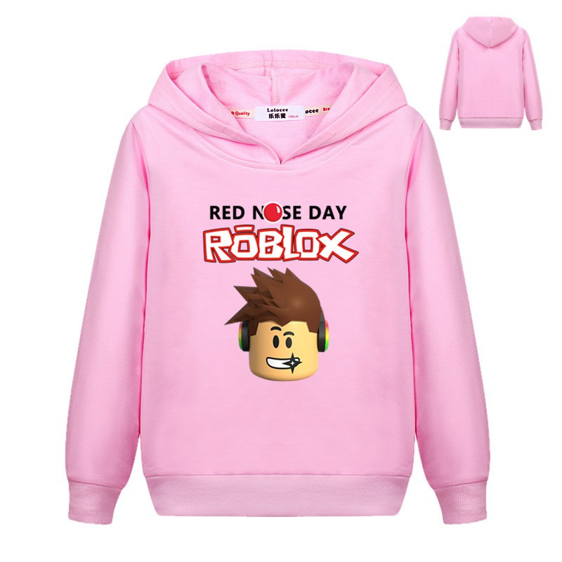 Roblox Meninos Criancas Manga Comprida Com Capuz Tops Pulover Com - simbolo do roblox rosa