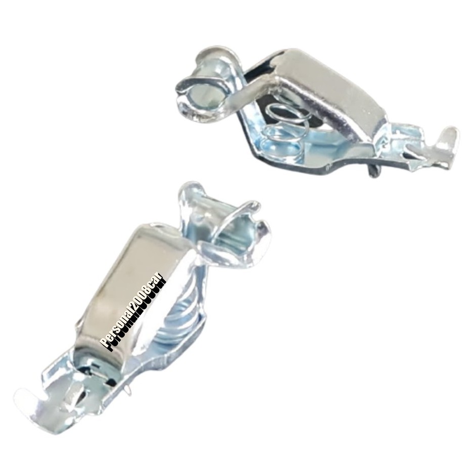 Par De Garra De Bateria Pequena Multiuso 30a Jacare 12v 24v eletrica automotiva geral