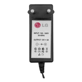 Fonte Monitor LG 12v 3a Compatível Diversos Modelos LG 12v