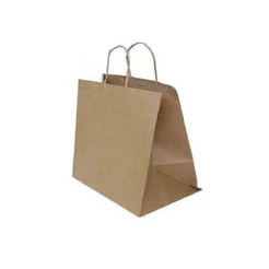 Sacola de Papel Fundo Largo Kraft 5911 - 23,5x17x34cm - 10un