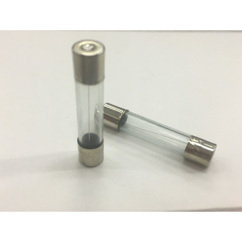 2 UNIDADES = Fusível de Vidro 10a / 5x20mm / Ação Rápida / 127V 250V / Involts / Filtro de Linha / Régua Tomada / Protetor Eletronico / 20AGF-10