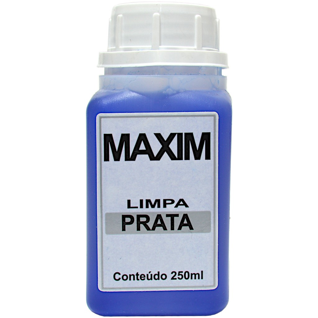 Limpa Prata 250 ml - Maxim Limpeza para prataria em Oferta na Shopee