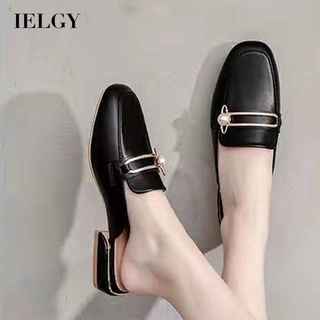 IELGY Baotou Chinelos Femininos Combinam Com Tudo Moda