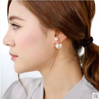 [M & A] Brincos de pérola dupla face versão coreana Brincos retrô Brincos exclusivos em Oferta na Shopee